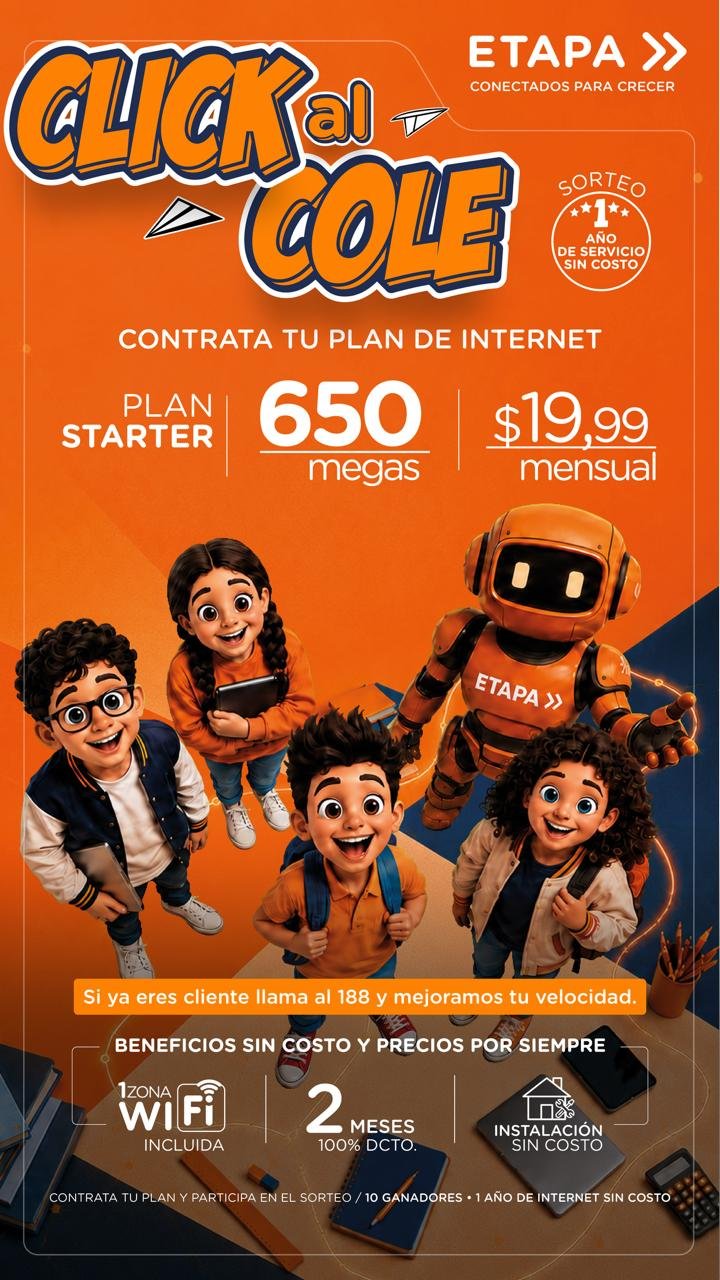 Plan Starter 650 de la campaña Click al Cole